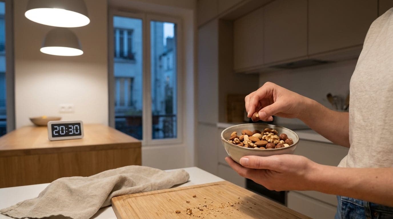 Sommeil : l'heure idéale pour consommer des noix révélée